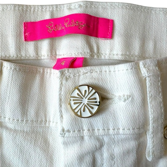 Lilly Pulitzer 29" South Ocean High-Rise Skinny Pant size 4 - Picture 9 of 10